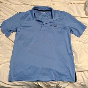 Blue Columbia polo